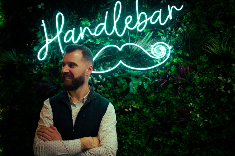 Fred, Master Barber at Handlebar Salon